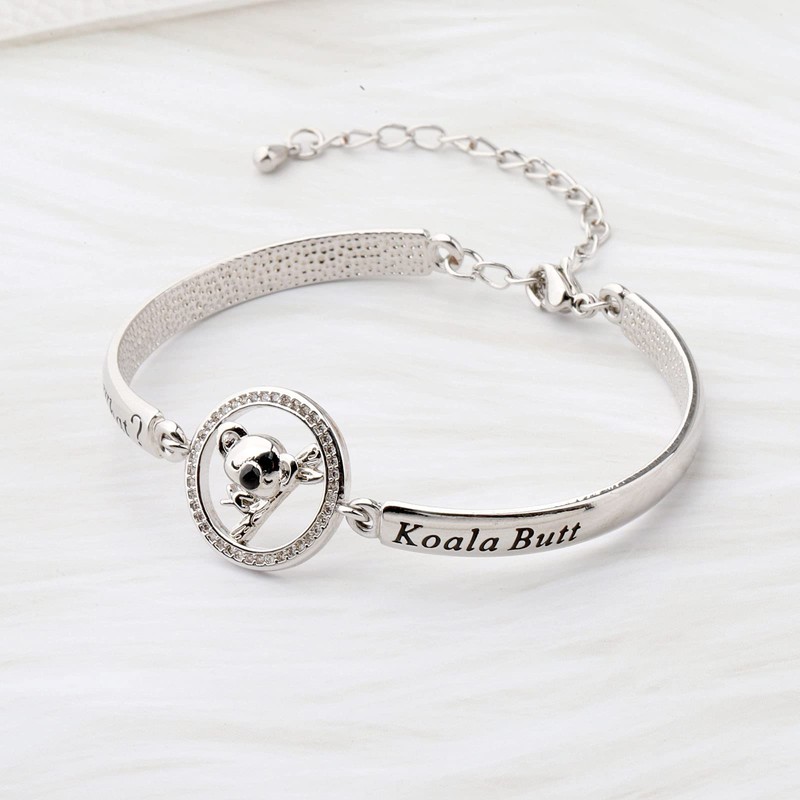 CENWA Koala en el árbol, animales australianos, regalo para los