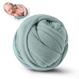 Newborn Photography Props Double Layer Knit Newborn Photography Wrap Blanket for Baby Boys Girls Posing Photo Shoot Props