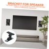 Tofficu Adjustable Speaker Wall Mount Durable Stand with Rotation Pitch