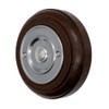 Modern Living Round Wireless Doorbell in Tudor and Brushed Nickel