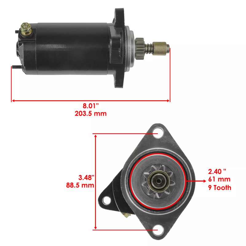 Caltric Starter & Relay Solenoid for Seadoo GTI 720 1996