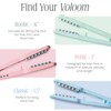 VOLOOM Petite 1” Inch Professional Volumizing Ceramic Flat Iron -
