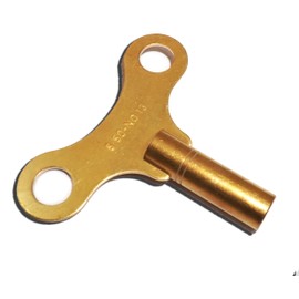 AEspares - Llave para cuerda de reloj, mecánico con manivela, herramienta de latón (llave n.º 13-5,50 mm de diámetro interior