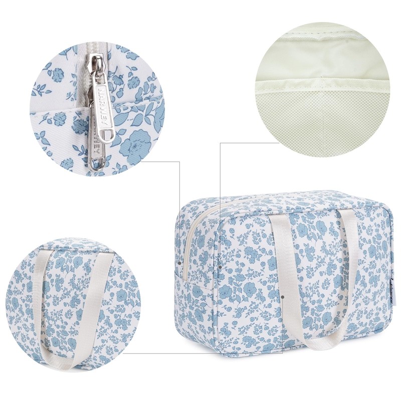 Full Size Toiletry Bag Large Cosmetic Bag Travel Makeup Bag