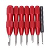 7 Pcs Watch Back Cover Opener Tool Multi Specification Aluminum