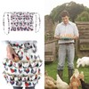 Chicken Egg Collecting Apron 12 Deep Pockets for Hense Duck