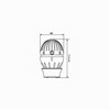 Giacomini R470X001 Clip Clap Thermostat Head