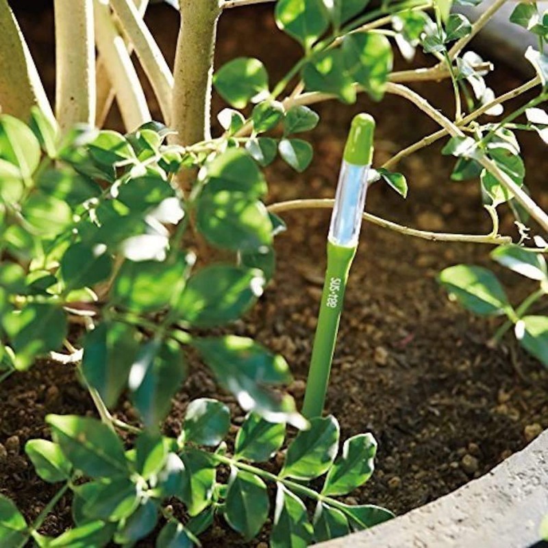 Sustee Aquameter, Set of 4, Plant Soil Moisture Sensor, (Green,