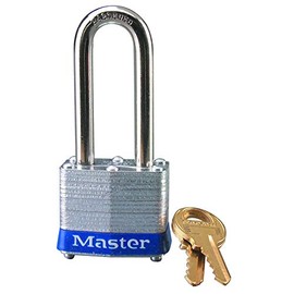 Master Lock 3DLH 1-1/2" No. 3 Candado laminado de grillete largo