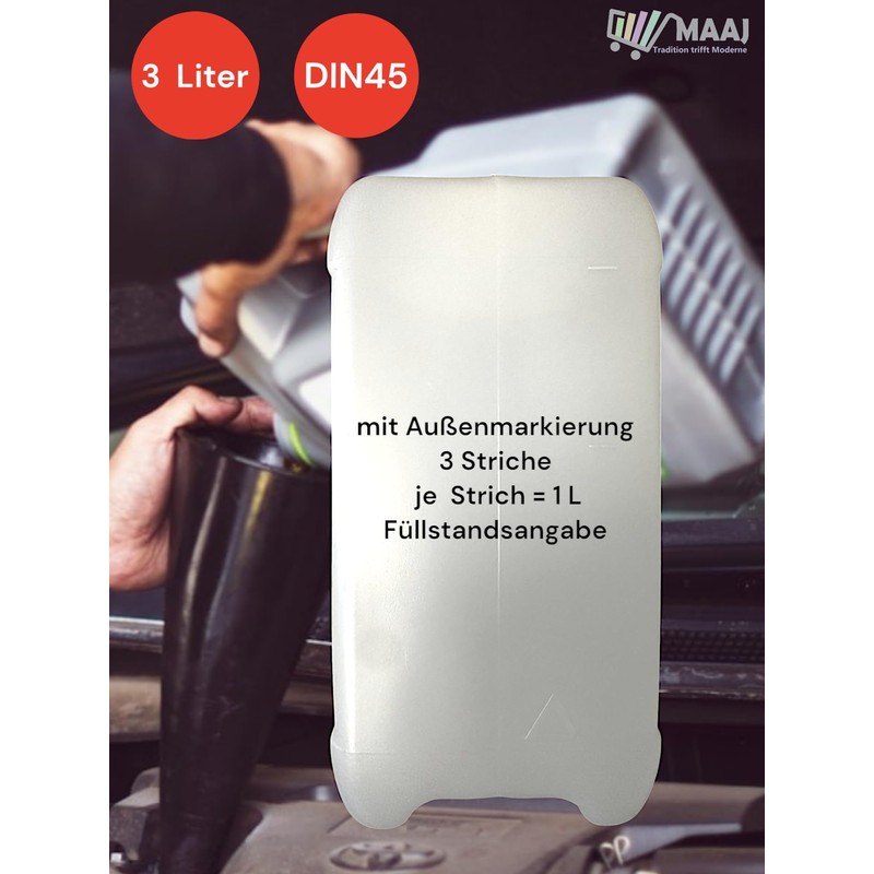 MAAJ Canister Empty Selectable Lid Whether 3 or 5 or