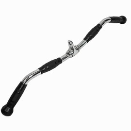 Valor Fitness MB-38 LAT Accessory Bar with Rubber Grips – 38”