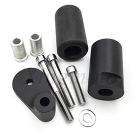 No Cut Frame Slider Crash Protector for 2001 2002 for Suzuki GSXR 1000 GSX-R Black