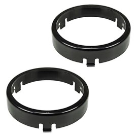 tomzz Audio 2834-004 Speaker Rings Adapter Brackets Compatible with Mercedes E-Class W124 120 mm Rear Shelf for 120 mm DIN Speaker