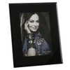Black Glass 4" x 6" Photo Frame