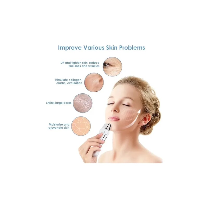 Galvanica Facial Lifting. 3 Distintos Cabezales Biomicro Spa