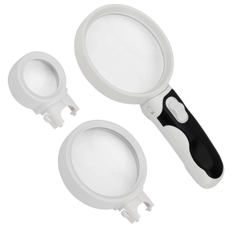 Rongon Magnifying Glass with Light Illuminated Lighted Magnifier for Macular