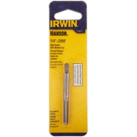 Irwin Tools 1788673 IRWIN High Carbon Steel Bottom Tap 1/4" - 28 Nf, No.7 28 Nf Carded (1788673),