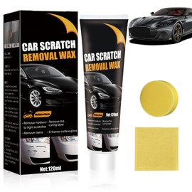 Scratch Remover for Vehicles, Upgrade Car Scratch Remover for Deep Scratches, Car Polishing Wax Scratch Remover for Vehicles,Car Scratch Repair Paste,Cars Paint Scratchs Repair Kit with Wipe Sponge