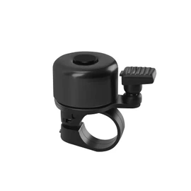 FITTOO Bike Bell, Mini Bell, Bicycle Bell with Loud Clear Sound, Mountain Bike Bell, Road Bike Bell, Adults Bike Bell, 5 Colour Options (Black)