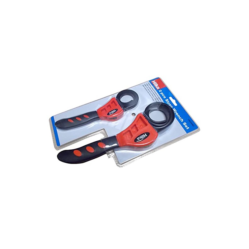 2 PCE Strap Wrench Set