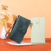 GOIACII Womens RFID Blocking Large Capacity Leather Ladies Wallet with