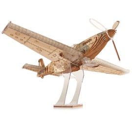 VETER MODELS SpeedFighter Model Airplane Kit Premium Quality Model Plane for Adults Durable Plywood and Plastic Construction Open Door Engine Running Moving Propeller and Flaps