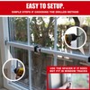 SecurityMan Window Security Bar - Easy Install for Horizontal/Vertical Windows