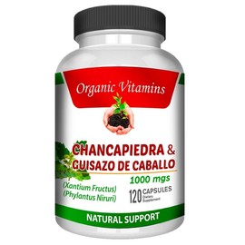 Guisazo de Caballo and Chancapiedra by Life Naturals 120 caps chanca Piedra Pure