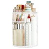 Large Capacity 360 Degree Swivel Transparent Cosmetic Organizer, Minimalist Dressing