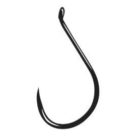 100 Gerry's Tackle 513014 Salmon Steelhead Barbless Octopus Fish Hooks Size 5/0