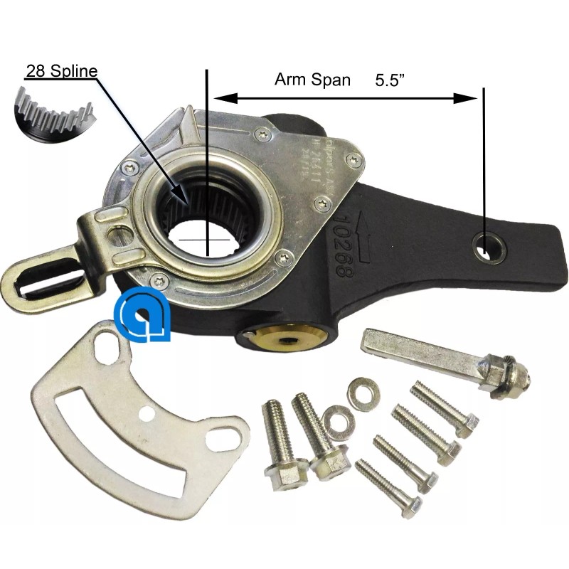 Alpar 28 Splinex5.5" Automatic Slack Adjuster Ref: Haldex 40010211,133.2