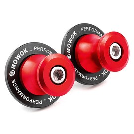 M6 Diabolos Stand Holder Bobbins Repair Stand Swing for Mortor Bike Accessories for MT 09 10 25 R7 R6 R9 FZ1 FZ6 FZ8 TRACER 7 9 GT XSR900 Tenere 700 Benelli TRK 502 702 X Aprilia RS660 RS660 Red )