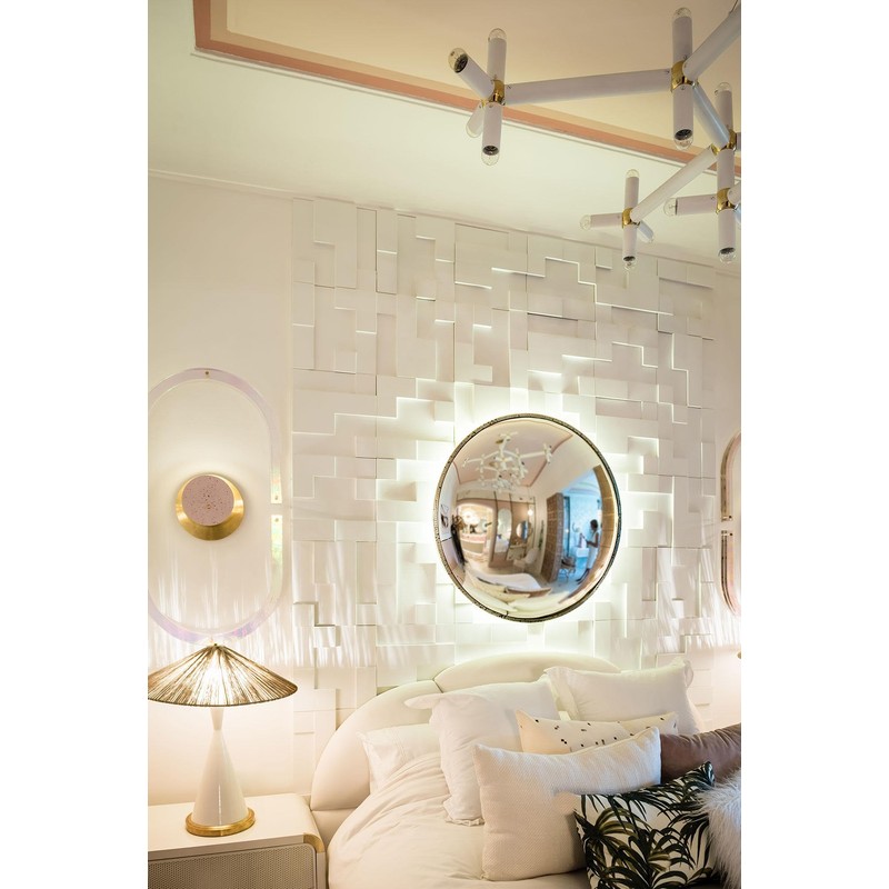 3d wall panel Orac Decor W103ODERN CUBI Deco elementodern white