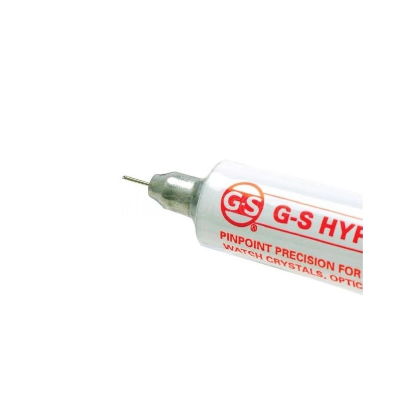 GS Supplies G-S Hypo Cement Adhesive for Plastic, Fibers, Stones,
