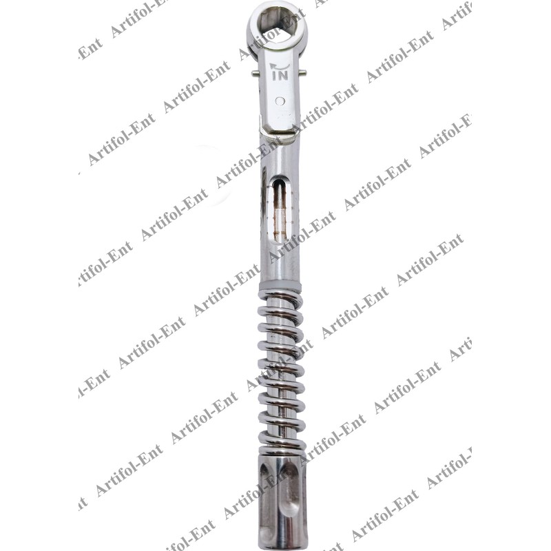 Universal Torque Wrench 6mm Hex Shape 10-70 Ncm Ratchet Implant