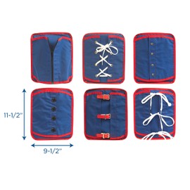 Children's Factory Manual Dexterity Boards, Fine Motor Skills Toys for Toddlers/3-4 Year Olds, Preschool/Homeschool Learning Activities, Set of 6