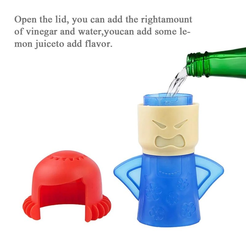 Minecook Microwave Cleaner Easily Crud in Minutes Steam Cleans with