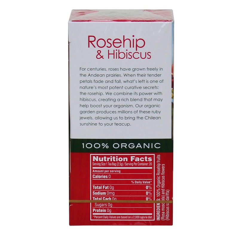 Garden of the Andes Herbal Organic Decaf Rosehip and Hibiscus