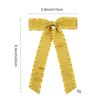 2PCS Hair Bows for Women Girls, Yellow Bow for Hair