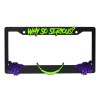 LP Frameworks The Joker "Why So Serious" 3D Raised License