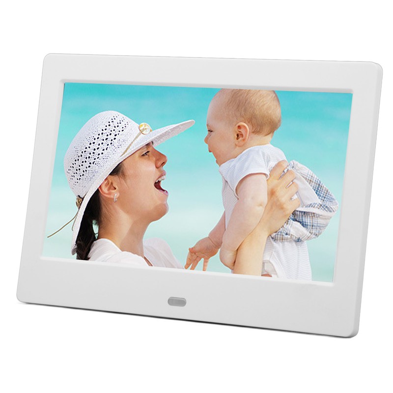 7in IPS Full Lamination HD Digital Photo Frame Video Playback