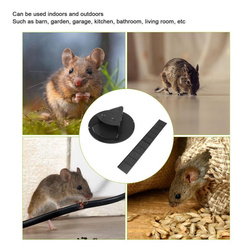 Slip Lid Mouse Trap Automatic Reset Reusable Cheese Shape Detachable
