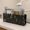 ROCKING GIFTS Magazine Black Metal Magazine Rack