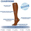 CHARMKING 6 Pairs-Compression Socks for Women & Men Circulation Best