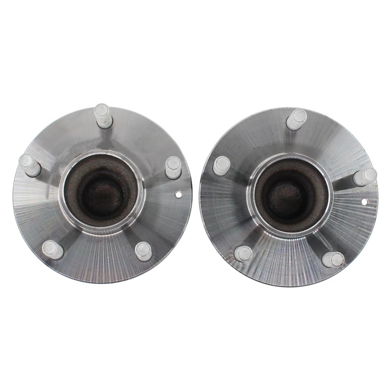 MOTOKU Pair Rear Wheel Hub and Bearing Assembly for Honda