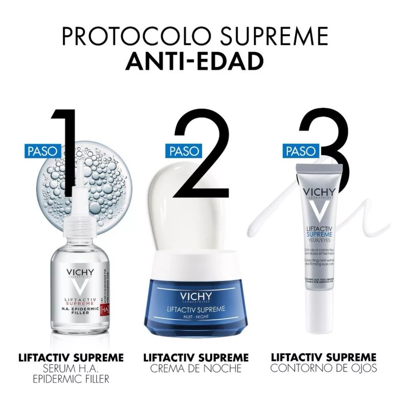 Vichy Crema De Noche Antiedad Vichy Liftactiv Efecto Lifting 50ml