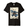 Samurai Mouse Art - Ukiyo-e Warrior Premium T-Shirt
