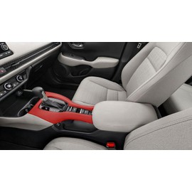 TUBAIZAI Car Accessories Compatible with Honda New HR-V HRV 2025 2024 2023 Center Console Gear Shift Panel Molding Cover Trims ABS 1PC(Red)