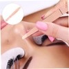 Baluue 4pcs Stainless Steel Eyelash Tweezers Tools for Eyebrow Shaping