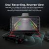 AZDOME Dual Dash Cam Front and Rear, 3 inch 2.5D
